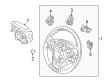 2013 Ford Flex Cruise Control Switch Diagram - BT4Z-9C888-BB