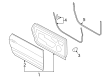 2024 Ford Mustang Door Seal Diagram - PR3Z-7620708-A