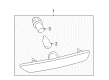 2013 Ford Mustang Side Marker Light Diagram - AR3Z-15A201-A