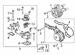 2018 Ford F-250 Super Duty Water Pump Diagram - HC3Z-8501-A