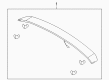 Mercury Spoiler Diagram - 8E5Z-5444210-AA