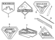 2021 Ford Bronco Sport Emblem Diagram - M1PZ-16720-G