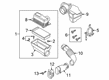 Ford Explorer Air Intake Coupling Diagram - L1MZ-9B659-A