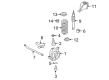 Ford F-350 Super Duty Shock Absorber Diagram - AU2Z-18V124-AC