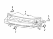 Lincoln Fog Light Diagram - JL7Z-15200-F