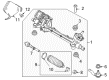 Lincoln MKS Rack And Pinion Diagram - CA5Z-3504-C