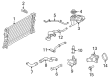 2012 Ford Fusion Radiator Diagram - AE5Z-8005-D