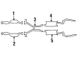 1999 Lincoln Town Car Exhaust Pipe Diagram - 1W1Z-5246-BA