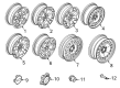 Lincoln Spare Wheel Diagram - CJ5Z-1015-B