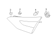 Ford Focus Tail Light Diagram - BM5Z-13404-B