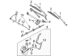 2006 Ford Escape Wiper Motor Diagram - 4L8Z-17508-AB