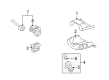 2008 Mercury Milan Steering Column Cover Diagram - 7E5Z-3530-AA