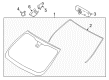 Ford EcoSport Windshield Diagram - GN1Z-5803100-AK