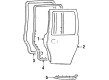 Lincoln Navigator Window Regulator Diagram - 6L1Z-7827008-AA