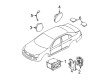 Mercury Milan Car Speakers Diagram - 7E5Z-18808-B