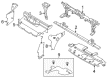 Lincoln Navigator Air Deflector Diagram - BL7Z-8310-A