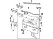 1993 Lincoln Town Car Weather Strip Diagram - F4VY5420568A