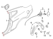 Ford Mustang Fuel Door Diagram - FR3Z-63405A26-A