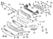 2012 Ford Escape Parking Assist Distance Sensor Diagram - EM2Z-15K859-ABPTM