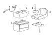 2005 Ford Taurus Battery Tray Diagram - YF1Z-10A666-AE