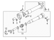 2016 Ford Mustang Driveshaft Yokes Diagram - FR3Z-4841-A