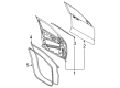 Ford Maverick Weather Strip Diagram - NZ6Z-6020708-A