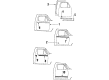 1997 Ford F-350 Door Seal Diagram - FOTZ-1520708-A