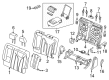 2021 Lincoln Nautilus Armrest Diagram - LA1Z-5867112-AB