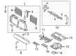 2018 Ford F-150 Air Deflector Diagram - JL3Z-8327-C