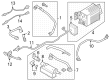 Lincoln PCV Hose Diagram - HL3Z-6A664-A