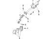 1999 Ford Escort Steering Column Seal Diagram - F1CZ-3C611-A