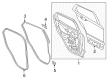 2018 Ford EcoSport Weather Strip Diagram - FN1Z-74253A10-A