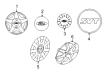 2007 Ford Focus Wheel Cover Diagram - 2M5Z-1130-AB