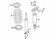 2022 Lincoln Nautilus Shock Absorber Diagram - K2GZ-18125-AJ