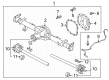 2023 Ford Bronco Axle Shaft Diagram - MB3Z-4234-B