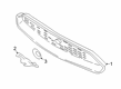 2022 Ford Mustang Grille Diagram - KR3Z-8200-AD