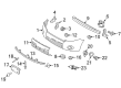 Mercury Mariner Bumper Diagram - 9L8Z-17757-A