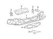 Ford Mustang Emblem Diagram - XR3Z-8A224-AA