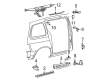 2006 Mercury Monterey Door Lock Actuator Motor Diagram - 6F2Z-14B350-BA