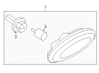 Mercury Side Marker Light Diagram - 5E6Z-13368-AA