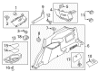 Ford Explorer Cup Holder Diagram - BB5Z-7813560-AA