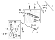 2017 Ford Fiesta Windshield Wiper Diagram - FE8Z-17526-A