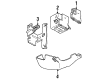 2000 Ford Windstar ABS Control Module Diagram - XF2Z-2C219-BA