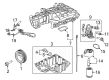 2023 Ford Transit-150 Oil Pan Diagram - PK4Z-6675-A