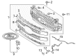 Ford Emblem Diagram - HC3Z-8213-E