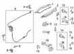 2021 Lincoln Aviator Rear Door Striker Diagram - LC5Z-5822008-A