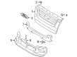 2007 Ford Explorer Grille Diagram - 7L2Z-8200-BA