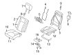 2010 Lincoln Navigator Seat Cushion Diagram - DL7Z-7864811-A