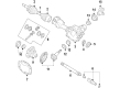 Ford Explorer Differential Pinion Bearing Diagram - 6L2Z-4630-B