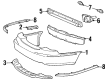 2000 Lincoln Continental Bumper Diagram - F8OZ-17K835-AA